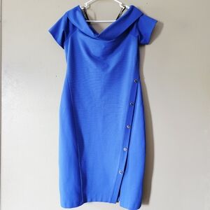 Karen Millan Elegant Blue Women's Dress